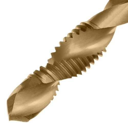 Сверло-метчик М10 х 1,5 мм, Р6М5// Denzel-Tehinstrument