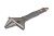 Разводной ключ с тонкими губками, 300 мм, зев 60мм, фосфатированный,  Sturm-Tehinstrument