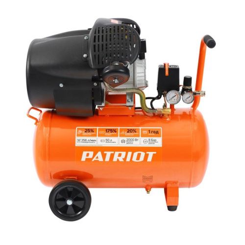 Компрессор поршневой масляный Patriot LRM 50-356 CV-Tehinstrument