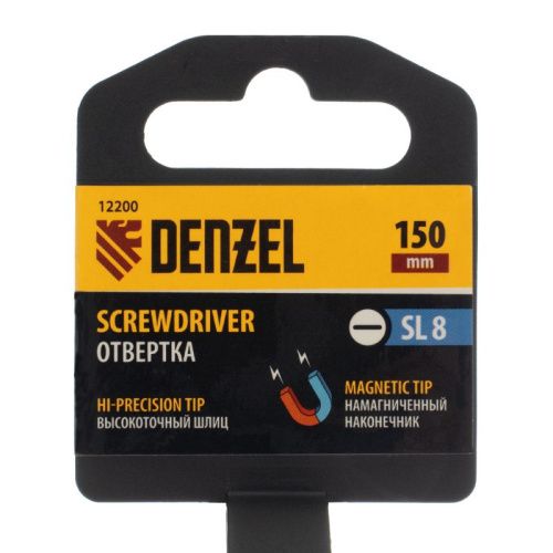 Отвертка Denzel SL8x150 мм-Tehinstrument