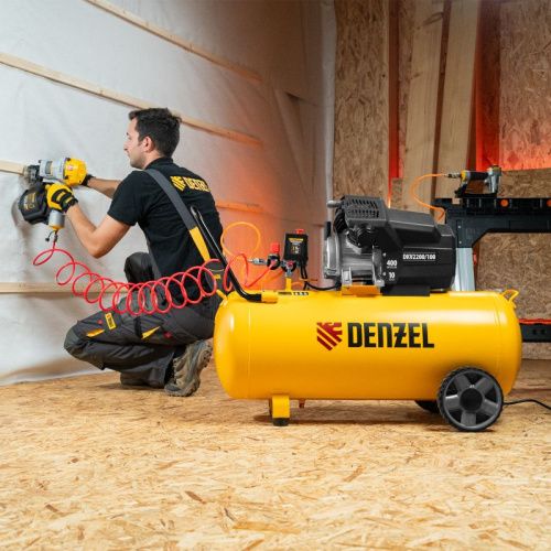 Компрессор воздушный Denzel DKV2200/100, Х-PRO-Tehinstrument
