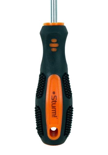 Отвертка крестовая PZ2х100мм, магнитныйный наконечник, CrV  Sturm-Tehinstrument