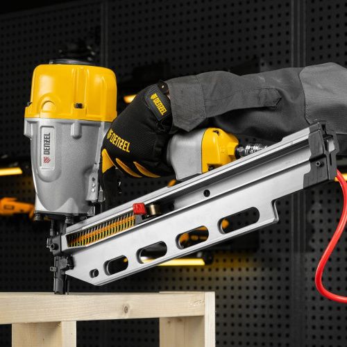 Нейлер пневматический PN2190 для гвоздей SN21 от 50 до 90 мм Denzel-Tehinstrument