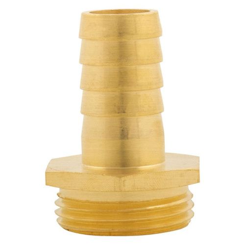 Штуцер для шланга 3/4" с наружной резьбой G1" Denzel-Tehinstrument