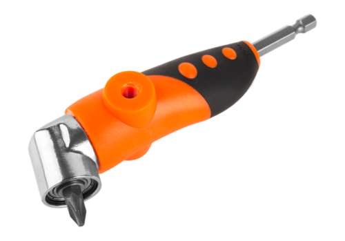 Адаптер для бит УГЛОВОЙ, УСКОРЯЕТ РАБОТУ НА 50%, 4 биты 25мм PH2,  Sturm-Tehinstrument