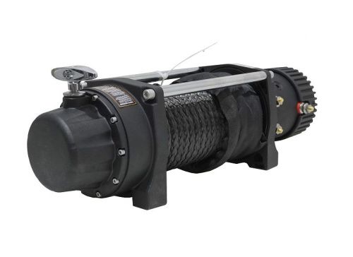 Habert ЛЕБЕДКА ЭЛЕКТРИЧЕСКАЯ 8000LB, синтетический трос-Tehinstrument