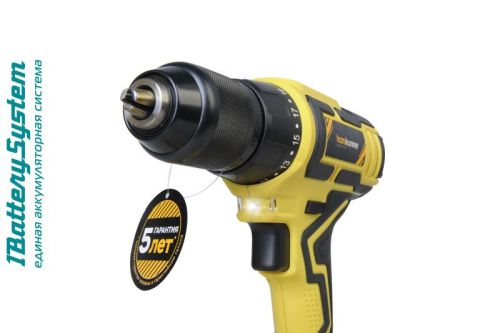 Аккумуляторный шуруповерт Hanskonner HCD1855R 1BatterySystem-Tehinstrument