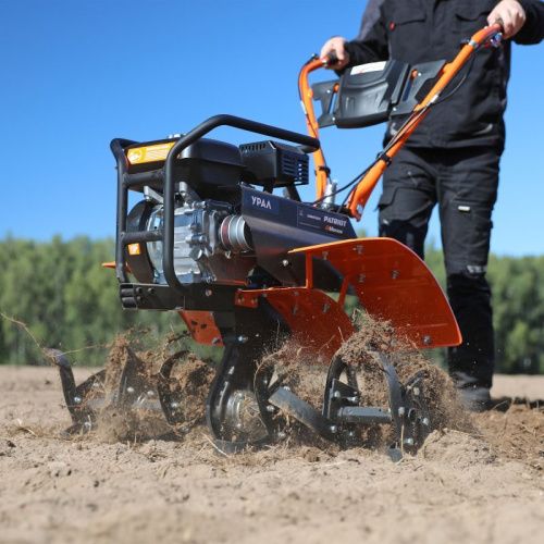 Мотоблок бензиновый Patriot УРАЛ с колесами Extreme-Tehinstrument