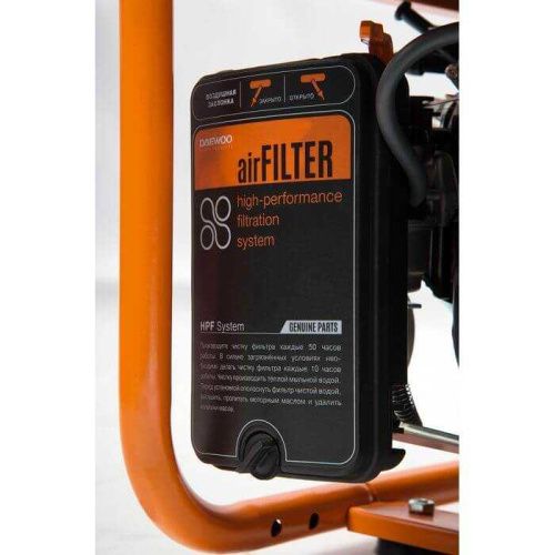 Газовый генератор DAEWOO GDA 3500DFE (газовая электростанция ДЭУ GDA 3500DFE)-Tehinstrument