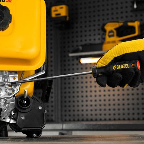 Отвертка, PH2х200 мм, S2, 3к рукоятка Denzel-Tehinstrument