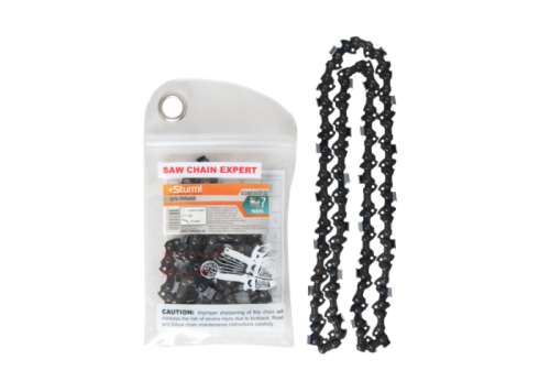Цепь  Sturm 52 звена, паз 0,050", шаг 3/8", КВАДРАТНЫЙ ХРОМИРОВАННЫЙ, КАЛЕНЫЙ зуб-Tehinstrument