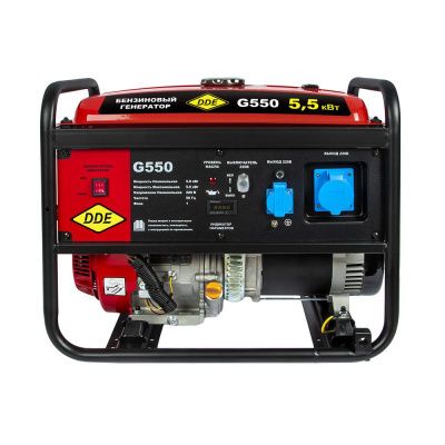 Генератор бензиновый DDE G550-Tehinstrument