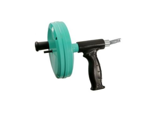 Насадка на шуруповерт для прочистки труб, шланг-пружина сталь 6ммх7.5м  Sturm-Tehinstrument