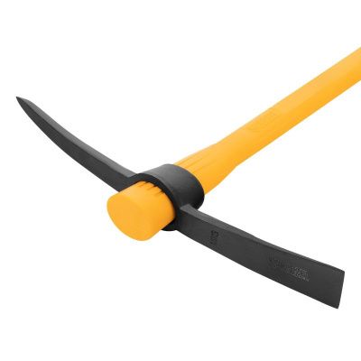 Кирка 1500 г, узкая, фиберглассовая обрезиненная рукоятка 900 мм Denzel-Tehinstrument