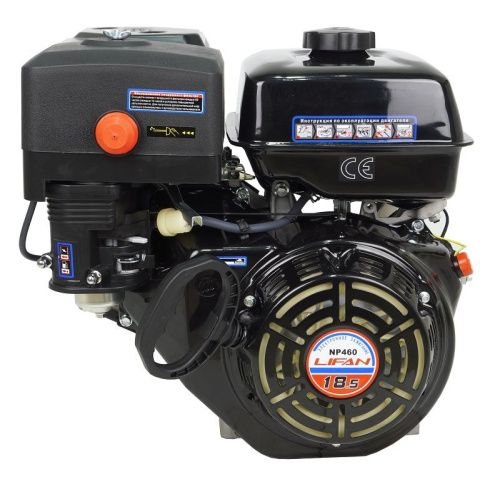 Двигатель Lifan NP460, вал ?25мм, катушка 3 Ампера-Tehinstrument