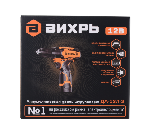 Дрель-шуруповерт Вихрь ДА-12Л-2-Tehinstrument