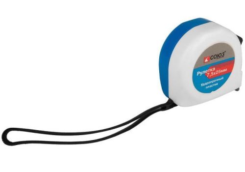 Рулетка 7,5х25мм, СОЮЗ-Tehinstrument