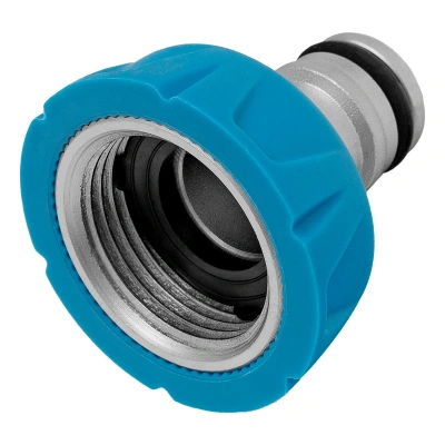 Адаптер штуцерный с внутренней резьбой 3/4", алюминий, TPR, LUXE Palisad-Tehinstrument