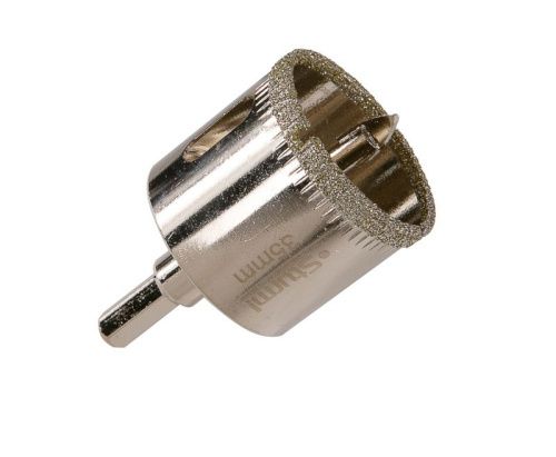 Коронка алмазн. По керам. Плитке и стеклу 35 х 55 мм с центрир. Сверл.  Sturm-Tehinstrument