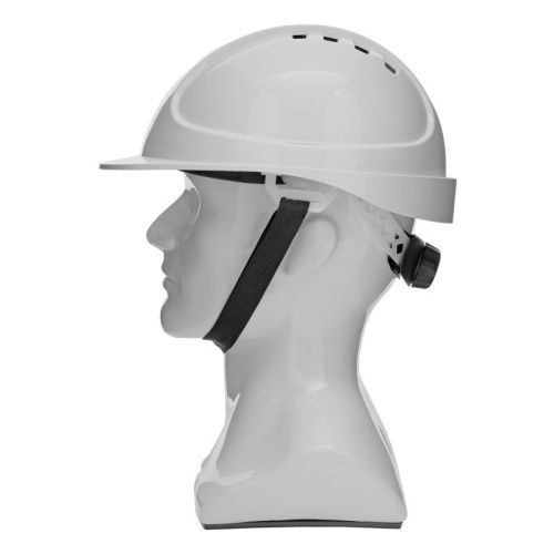 Каска защитная ударопрочная, ABS/PC, плавная регулировка, модель «Форвард» (К-05)белая Denzel-Tehinstrument