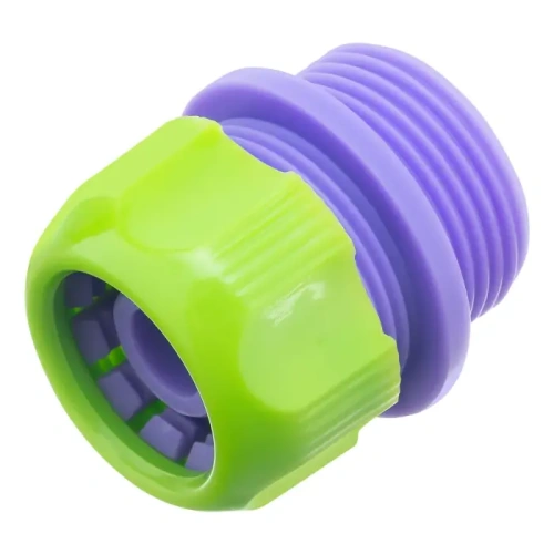 Соединитель пластмассовый, для шланга 1/2, с внешней резьбой 3/4 Palisad-Tehinstrument