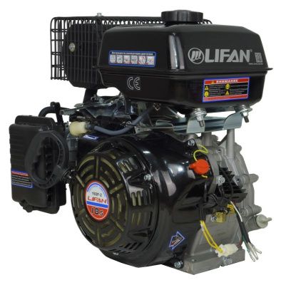 Двигатель Lifan 192F-2, вал ?25мм, катушка 11 Ампер-Tehinstrument