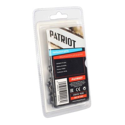 Цепь пильная Patriot 91VS-62E (3/8", 1.3 мм, 62 звена)-Tehinstrument
