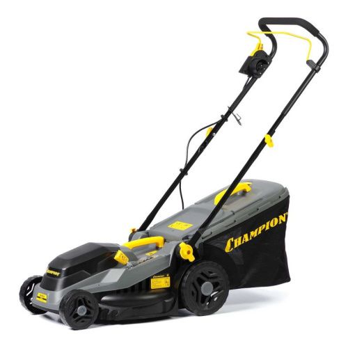 Газонокосилка эл. CHAMPION EM3816 (1,6 кВт пласт.+ткань травосб. 42л ширина 380мм 30-75мм, 11,3кг)-Tehinstrument