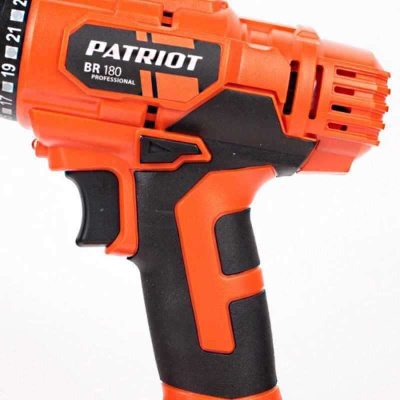Аккумуляторная дрель-шуруповерт Patriot BR 180 (аккумуляторный шуруповерт Патриот 180), 180301450-Tehinstrument