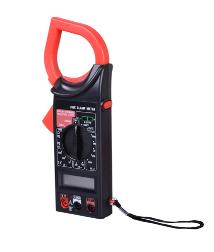 Токоизмерительные клещи DT266C (+измерение температуры)-Tehinstrument