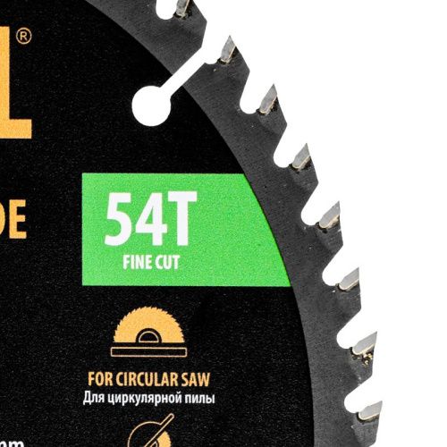 Пильный диск по дереву ф180 х 20 мм, 54зубьев Denzel-Tehinstrument