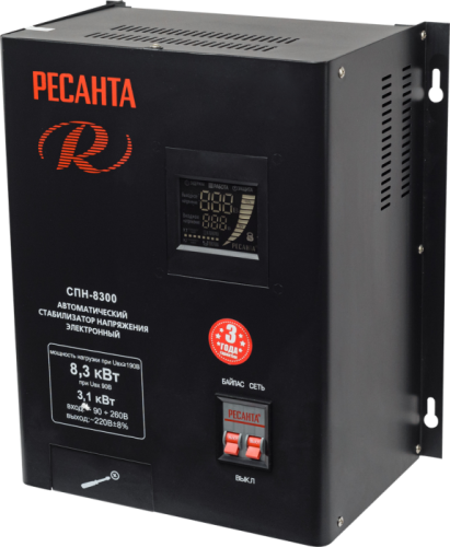 Стабилизатор напряжения РЕСАНТА СПН-8300-Tehinstrument