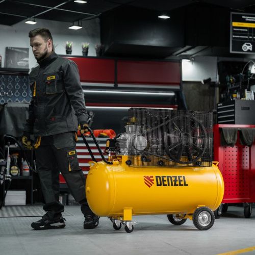 Компрессор воздушный ременной привод Denzel BCV 4000-T/200-Tehinstrument