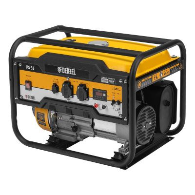 Генератор бензиновый Denzel PS 33-Tehinstrument