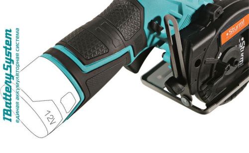 Аккумуляторная циркулярная пила  Sturm CCS1285 1BatterySystem12V-Tehinstrument
