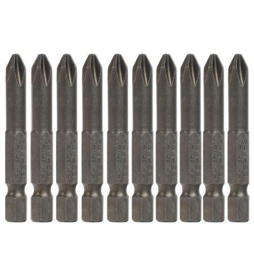 Бита PH2, сталь S2, длина 50 мм, 10 шт., Patriot-Tehinstrument
