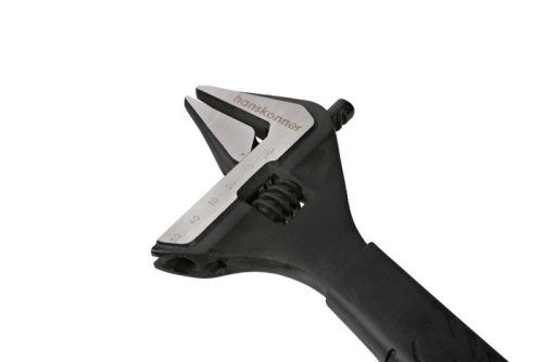 Разводной ключ с тонкими губками, 250 мм, зев 50мм, фосфатированный, hanskonner-Tehinstrument