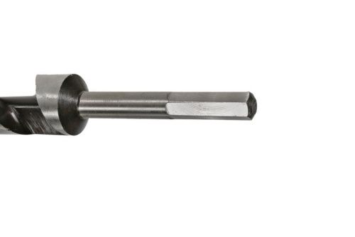 Сверло винтовое по дереву, 28х460мм, сталь 45, шестигранный хвостовик,  Sturm-Tehinstrument