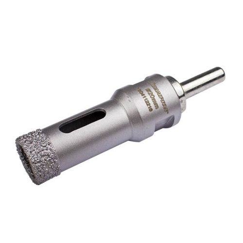 Коронка алмазная CHAMPION 20/66/М14 V-tech керамика, керамогранит, гранит, мрамор-Tehinstrument