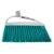 Щетка пластмассовая для подметания пола, премиум, 23 см, без черенка, бирюзовая щетина, Home Palisad-Tehinstrument