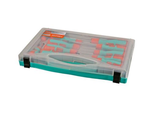 Набор отверток 11 предметов, пластиковый кейс, CrV,  Sturm-Tehinstrument