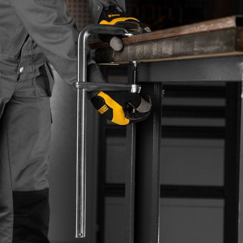 Струбцина F-образная, 120x400мм, кованая Denzel-Tehinstrument