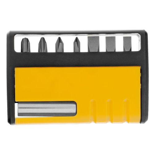 Набор бит с магнитным держателем Denzel S2, 8 шт -Tehinstrument