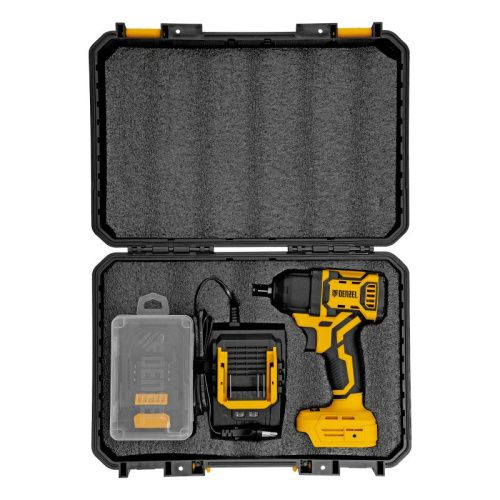 Бесщеточный аккумуляторный ударный гайковерт Denzel CIWH-BL-20-500, Li-Ion, 20 В-Tehinstrument