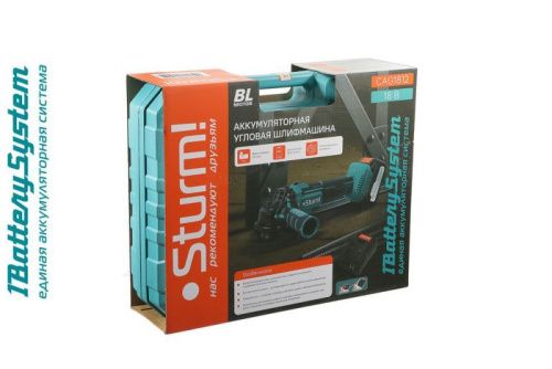 Аккумуляторные УШМ  Sturm CAG1812 1BatterySystem-Tehinstrument