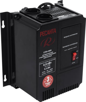 Стабилизатор напряжения РЕСАНТА СПН-900-Tehinstrument