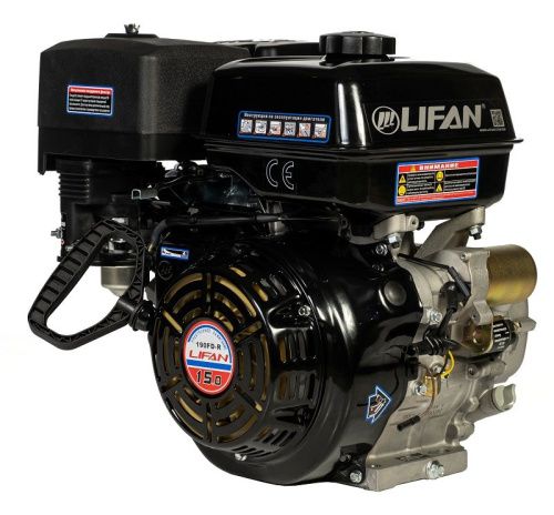 Двигатель Lifan 190FD-R, вал ?22мм, катушка 11 Ампер-Tehinstrument