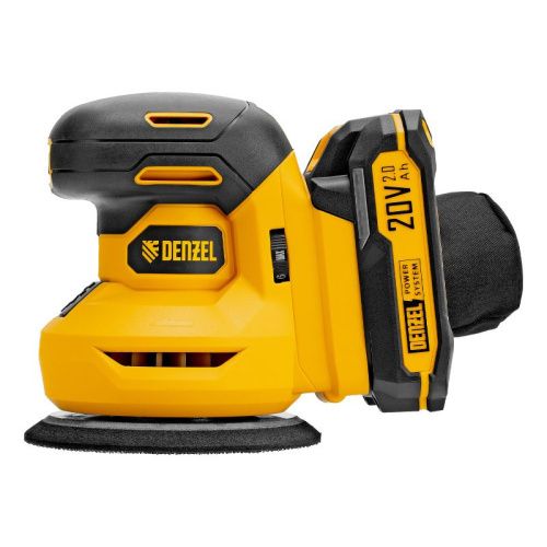 Машина шлифовальная эксцентриковая аккумуляторная Denzel CROSH-20-125, Li-Ion-Tehinstrument