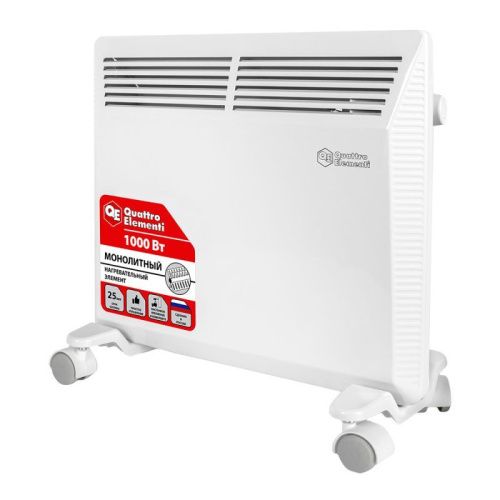Нагреватель воздуха электрический QUATTRO ELEMENTI QE-1000KM конвекторный .-Tehinstrument