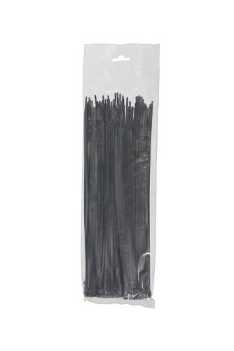 Хомуты пластмассовые черные, 300 х 3, 6 мм, 100 шт/уп  Sturm-Tehinstrument